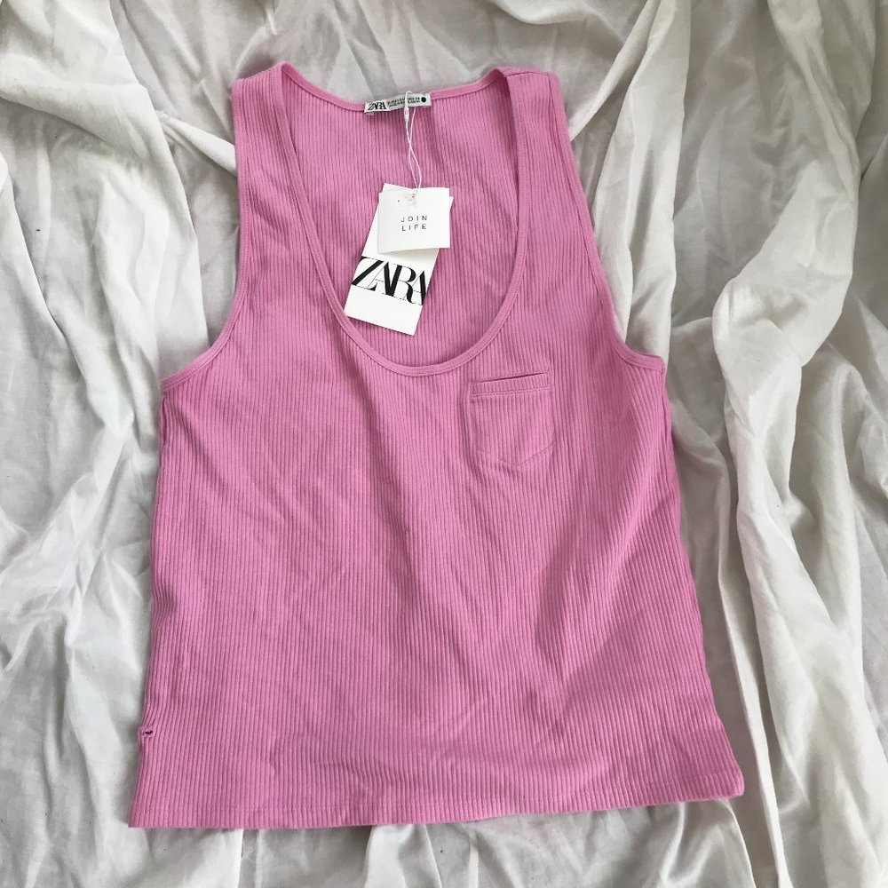 Zara Pink Tank Top
